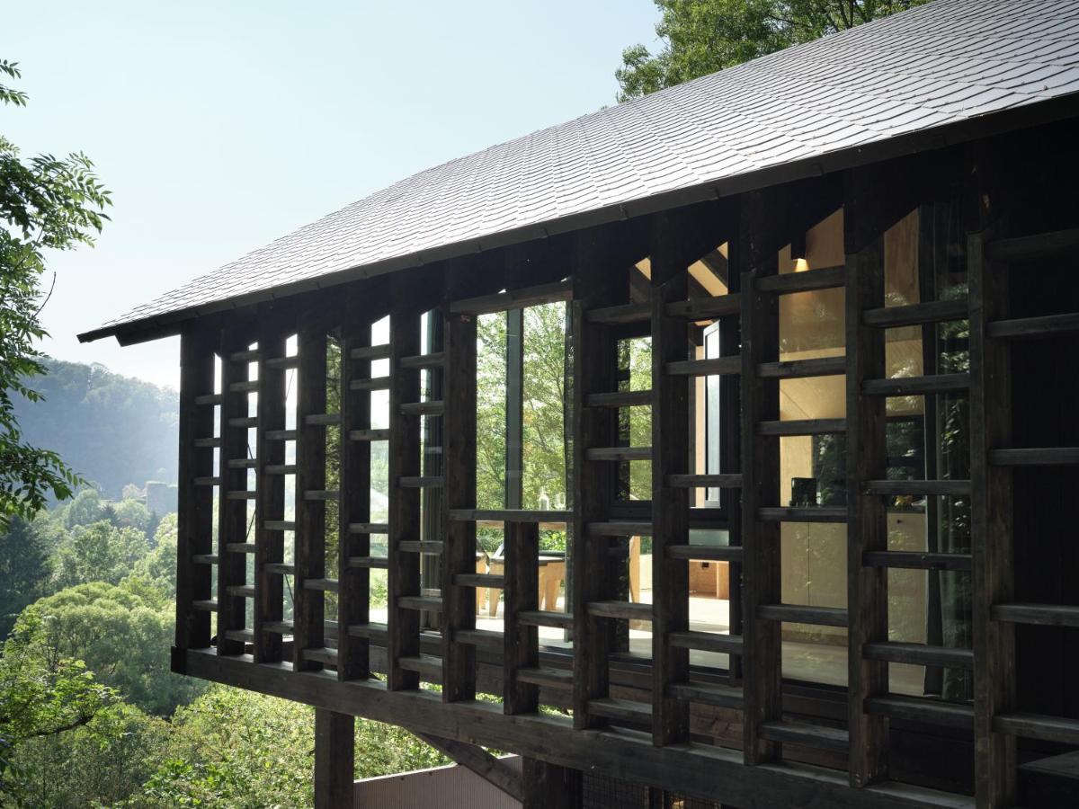 Hutstuf The Beaver & Private Outdoor Spa La-Roche-en-Ardenne Exterior foto