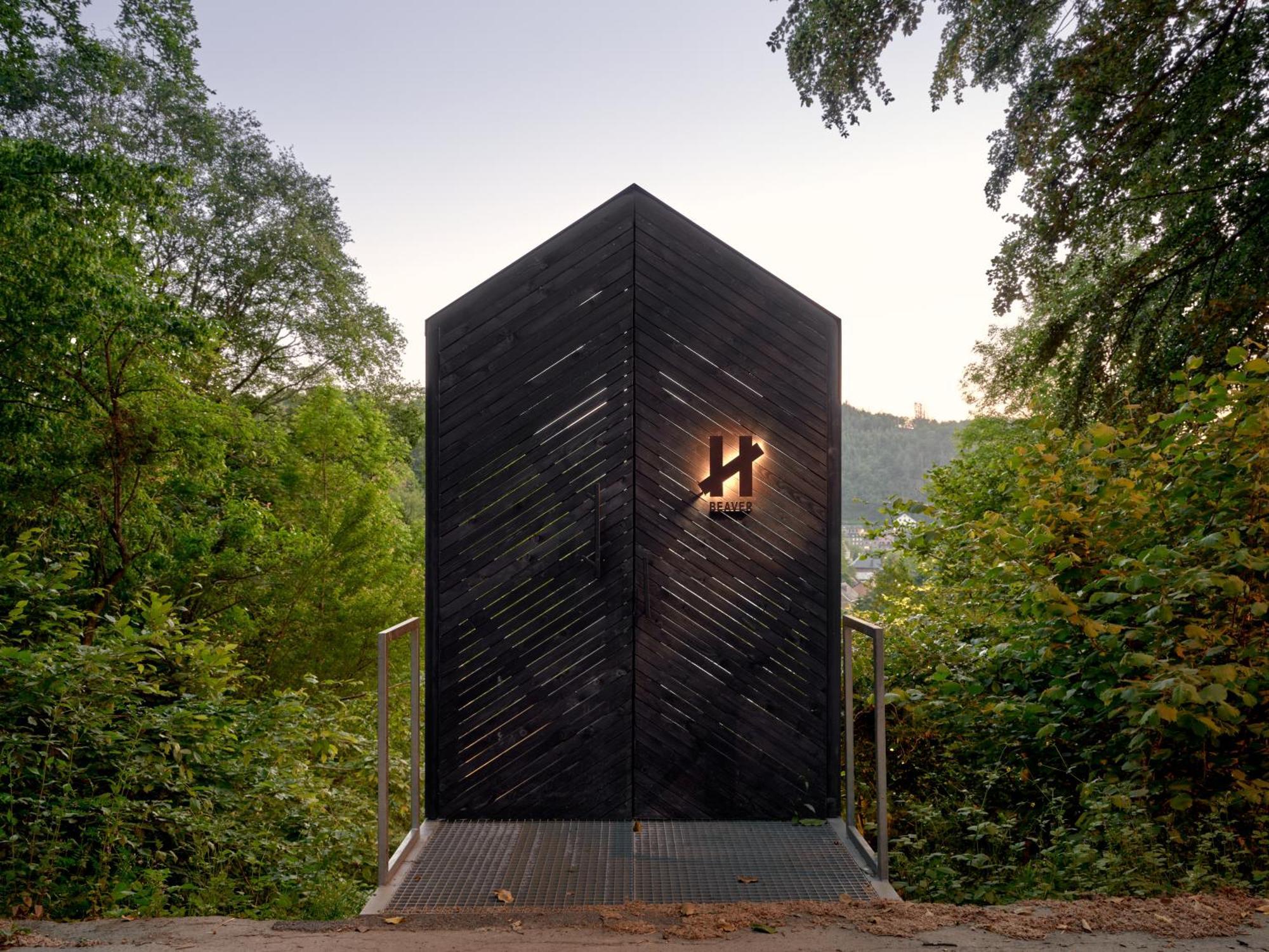 Hutstuf The Beaver & Private Outdoor Spa La-Roche-en-Ardenne Exterior foto