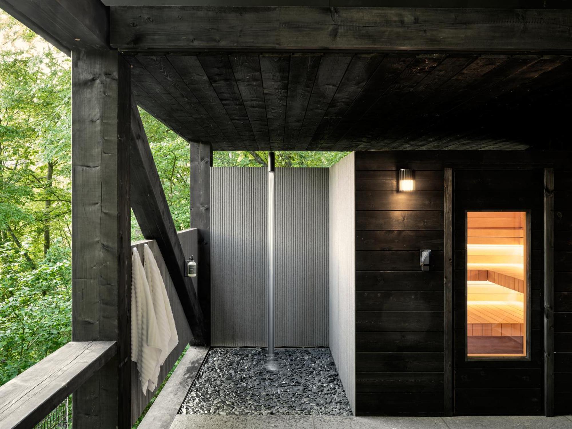 Hutstuf The Beaver & Private Outdoor Spa La-Roche-en-Ardenne Exterior foto